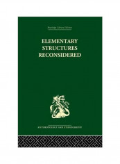 Elementary Structures Reconsidered: Levi-Strauss On Kinship Paperback