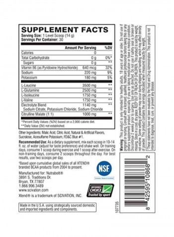 The Original BCAA Muscle Recovery + Electrolytes