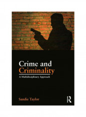 Crime And Criminality: A Multidisciplinary Approach Paperback
