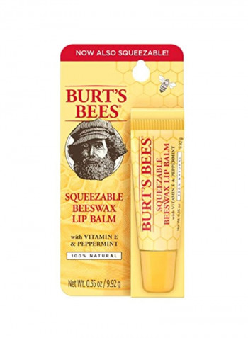 Squeezable Beeswax Lip Balm 0.35ounce