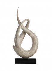 Thomas Gymnastic Figurine Modern Sculpture White 2099g