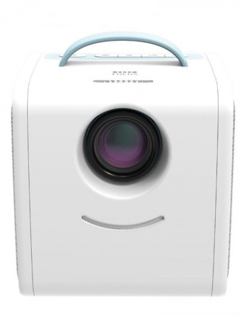 Q2 Mini Portable LCD Projector Q2 White/Blue