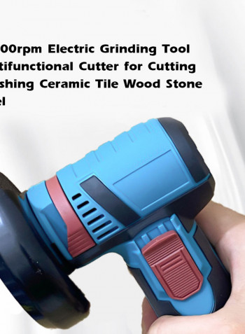 Electric Multifunctional Grinding Tool Blue 27 x 9 x 14cm