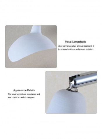Modern Creative LED Table Lamp Black 62x44x27cm