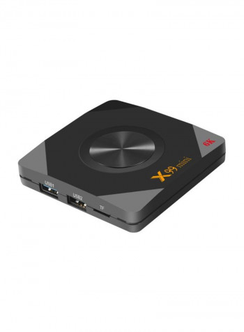 TV Set Top Box With Remote X99 Black
