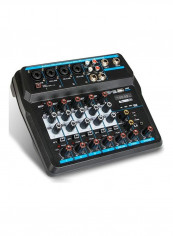6-Channel USB Bluetooth Digital Audio Mixer