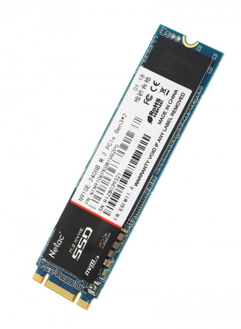 Netac N910E 240GB M.2 2280 NVMe Hard Drive 240GB Multicolour