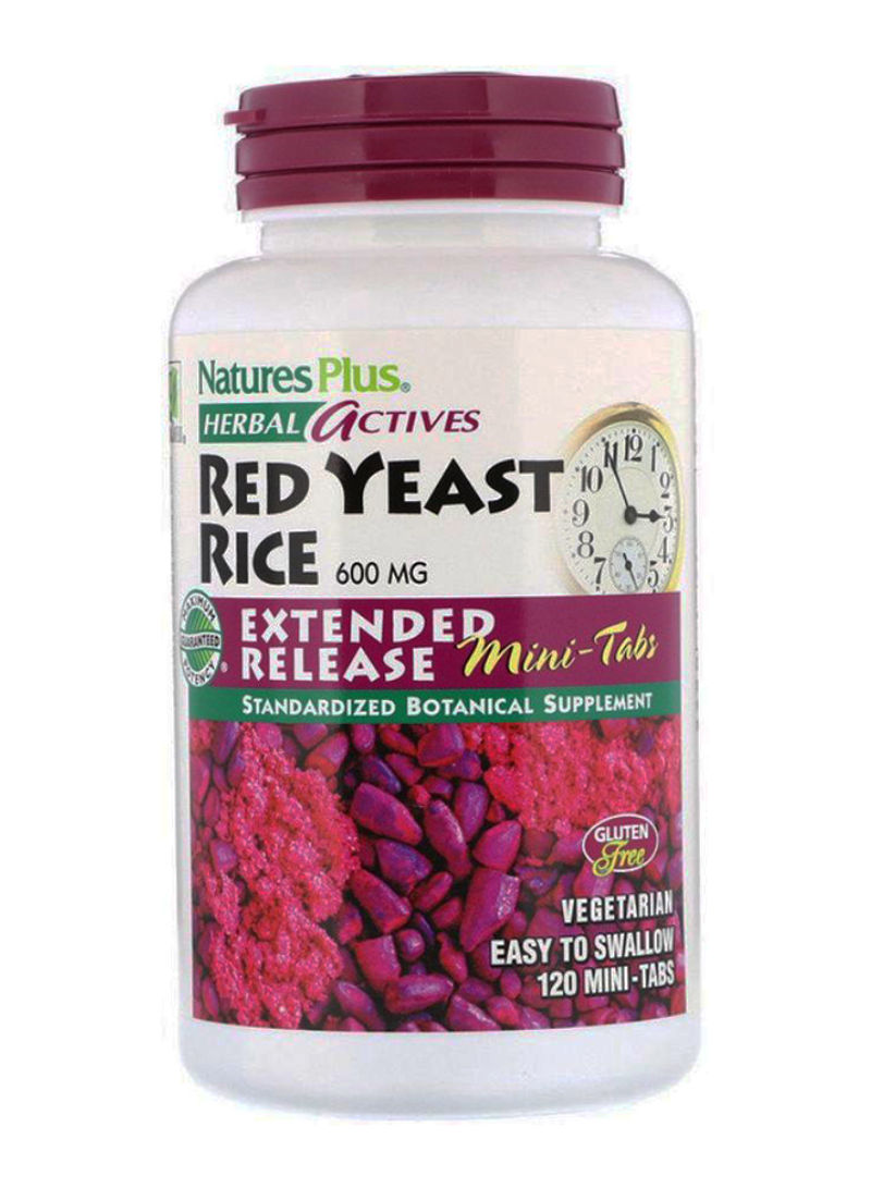 Herbal Actives Red Yeast Rice - 120 Tablets