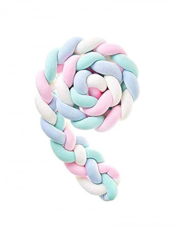 Baby Crib Bumper Knotted Pillow Pad