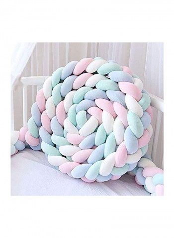 Baby Crib Bumper Knotted Pillow Pad
