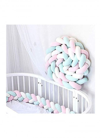 Baby Crib Bumper Knotted Pillow Pad