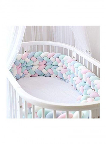 Baby Crib Bumper Knotted Pillow Pad