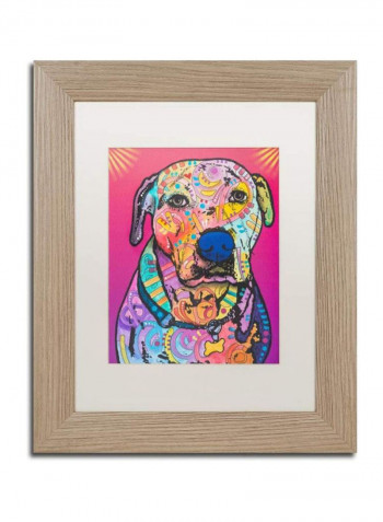 Chancey Framed Wall Art Multicolour 11 x 14inch