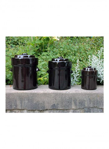 Fermentation Water Sealed Jar Heirloom Red 6.2x6.2x8.2inch