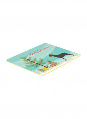 Miniature Pinscher Christmas Kitchen Mat Multicolour 11 x 14inch