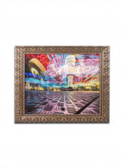 Twister 3 Acrylic Wall Art Multicolour 11 x 14inch