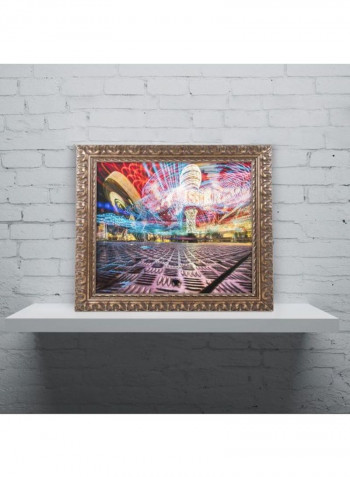 Twister 3 Acrylic Wall Art Multicolour 11 x 14inch