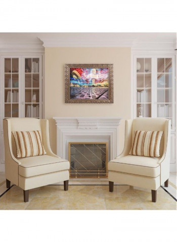 Twister 3 Acrylic Wall Art Multicolour 11 x 14inch