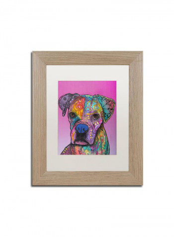 Gertie Custom 1 Framed Wall Art Multicolour 11 x 14inch