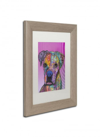 Gertie Custom 1 Framed Wall Art Multicolour 11 x 14inch