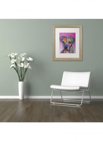 Gertie Custom 1 Framed Wall Art Multicolour 11 x 14inch