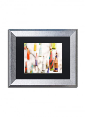 Life Wall Art Multicolour 11 x 14inch