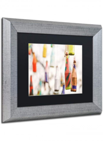 Life Wall Art Multicolour 11 x 14inch