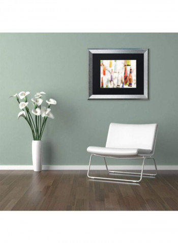 Life Wall Art Multicolour 11 x 14inch