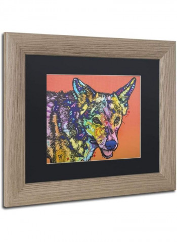 Max Birch Frame Wall Art Multicolour 11 x 14inch