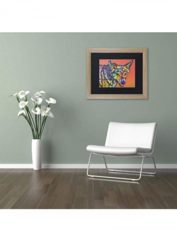 Max Birch Frame Wall Art Multicolour 11 x 14inch