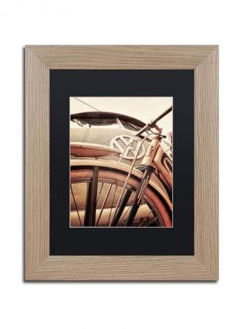 VW Birch Frame Wall Art Multicolour 11 x 14inch