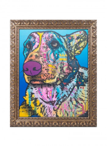 Walter 12 Acrylic Wall Art Multicolour 11 x 14inch