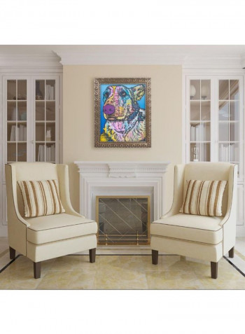 Walter 12 Acrylic Wall Art Multicolour 11 x 14inch