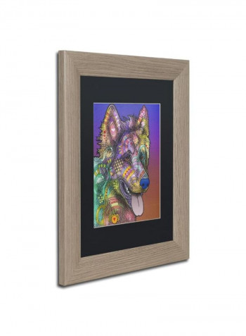 Keefer Framed Wall Art Multicolour 11 x 14inch