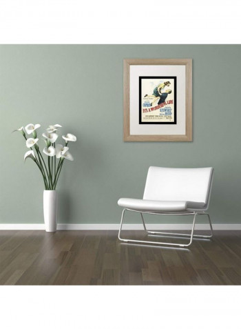 It's A Wonderful Life Framed Wall Art Multicolour 11 x 14inch
