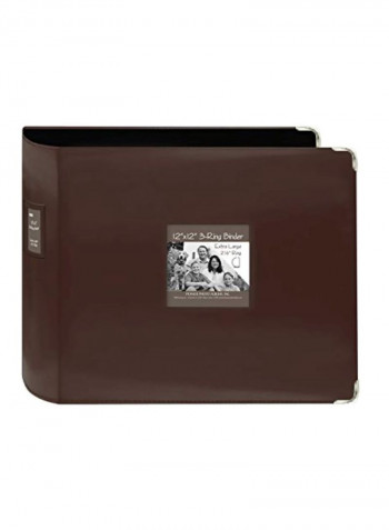 Family Memory Album Brown 15.2x3.8x13inch