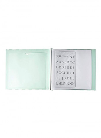 Frame-A-Name Post Bound Album Green/White