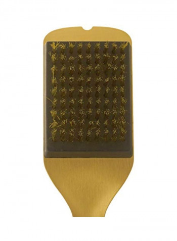 Grill Brush With Scraper Brown/Black 16inch