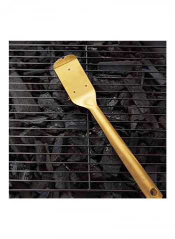 Grill Brush With Scraper Brown/Black 16inch