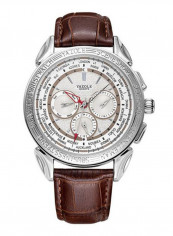 Men's Silicone Chronograph Watch 2075