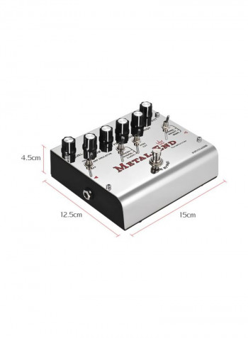 High Gain Distortion Effect Pedal