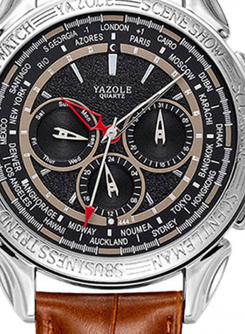 Men's Silicone Chronograph Watch 2076