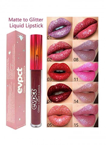 Glitter Lipstick Liquid 4
