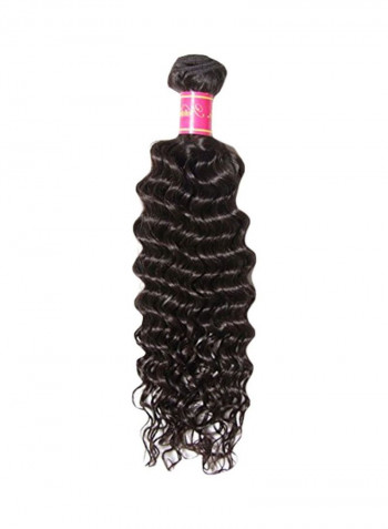 Brazilian Curly Hair Extension Black 20inch