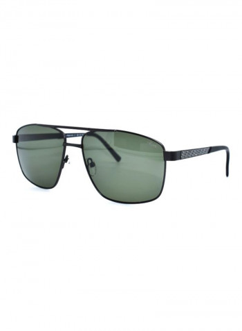 Men's Polarized Pilot Sunglasses - Lens Size: 58 mm