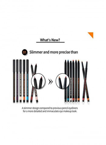 Gelpresso Waterproof Pencil Eye Liner Gel 12 Midnight Grey