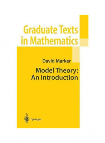 Model Theory Hardcover