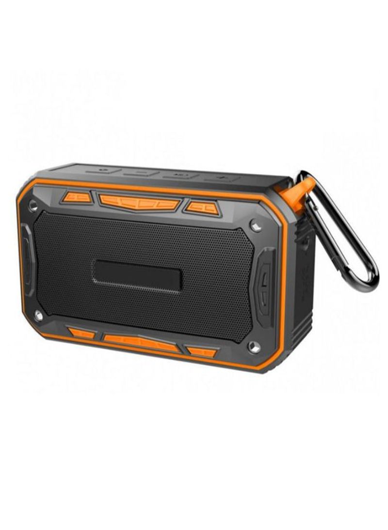 Outdoor Waterproof Bluetooth Wireless Speaker M194 Black/Orange