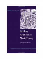 Reading Renaissance Music Theory Paperback English by Cristle Collins Judd
