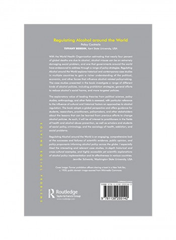 Regulating Alcohol Around The World: Policy Cocktails Paperback